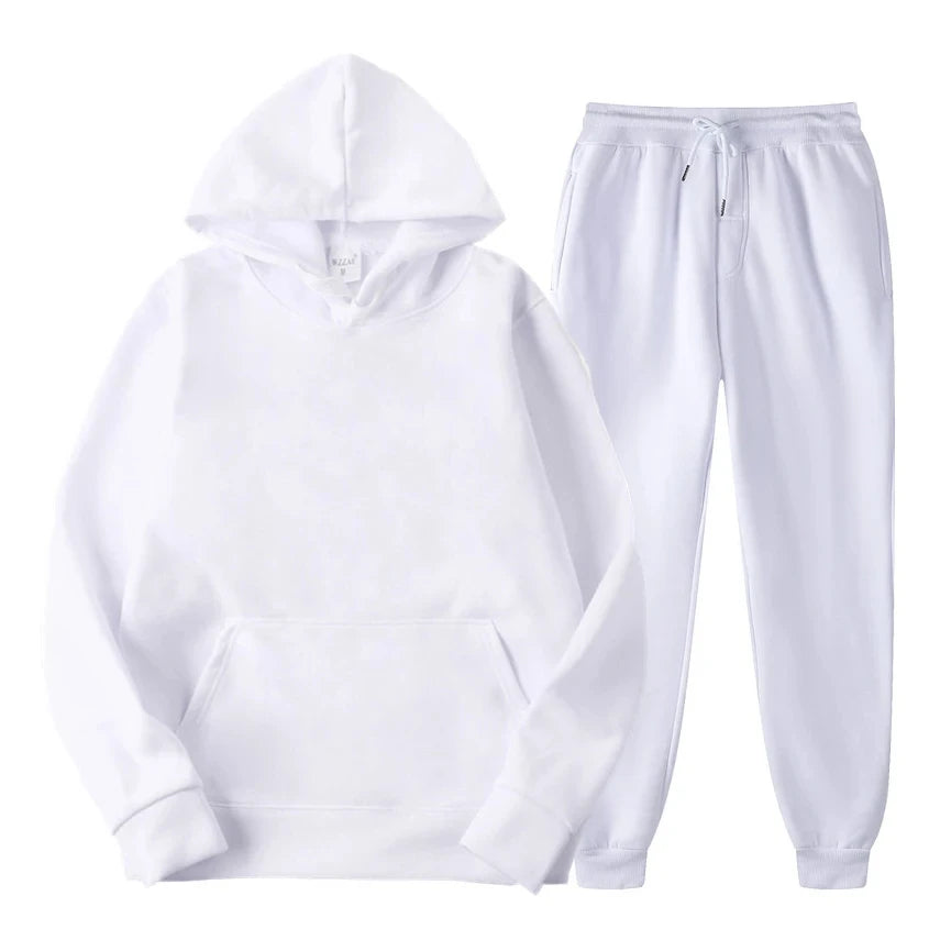 Herren Sweathose Set Sportlich Zweiteilig