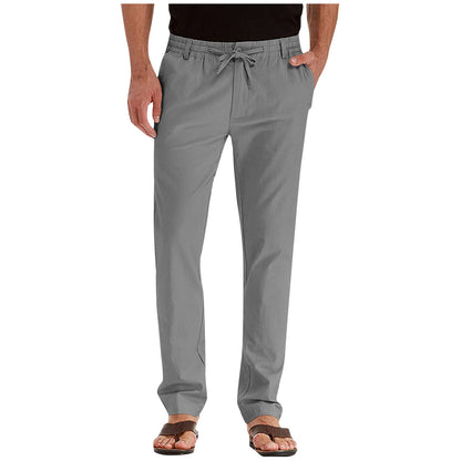 Herren Hose Gerade Bein Elastisch