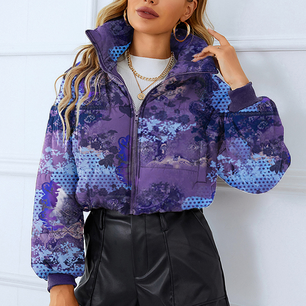 Moderne Damenjacke Kurz Herbst Trend