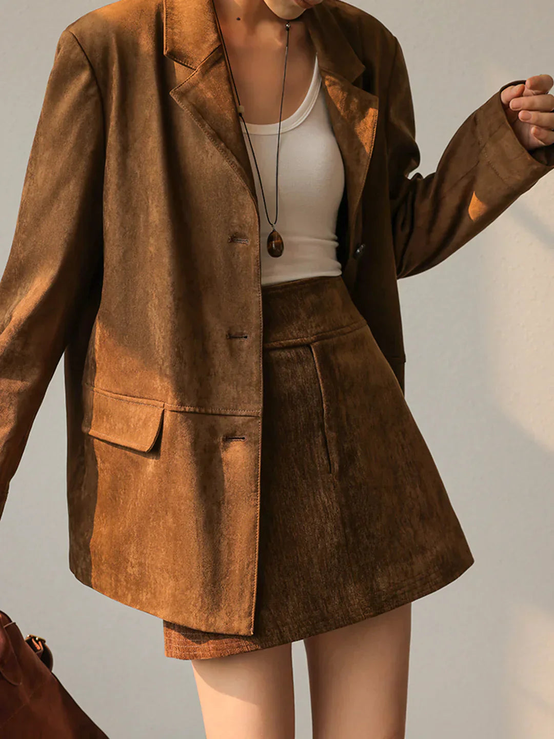 Lederjacke Damen Trendy Style - IdealeKleiden