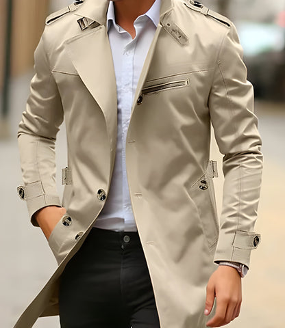 Stilvoller Trenchcoat für Herren