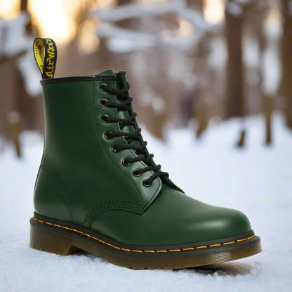 Elegante Damen Stiefel Schnürsenkel Chic - IdealeKleiden