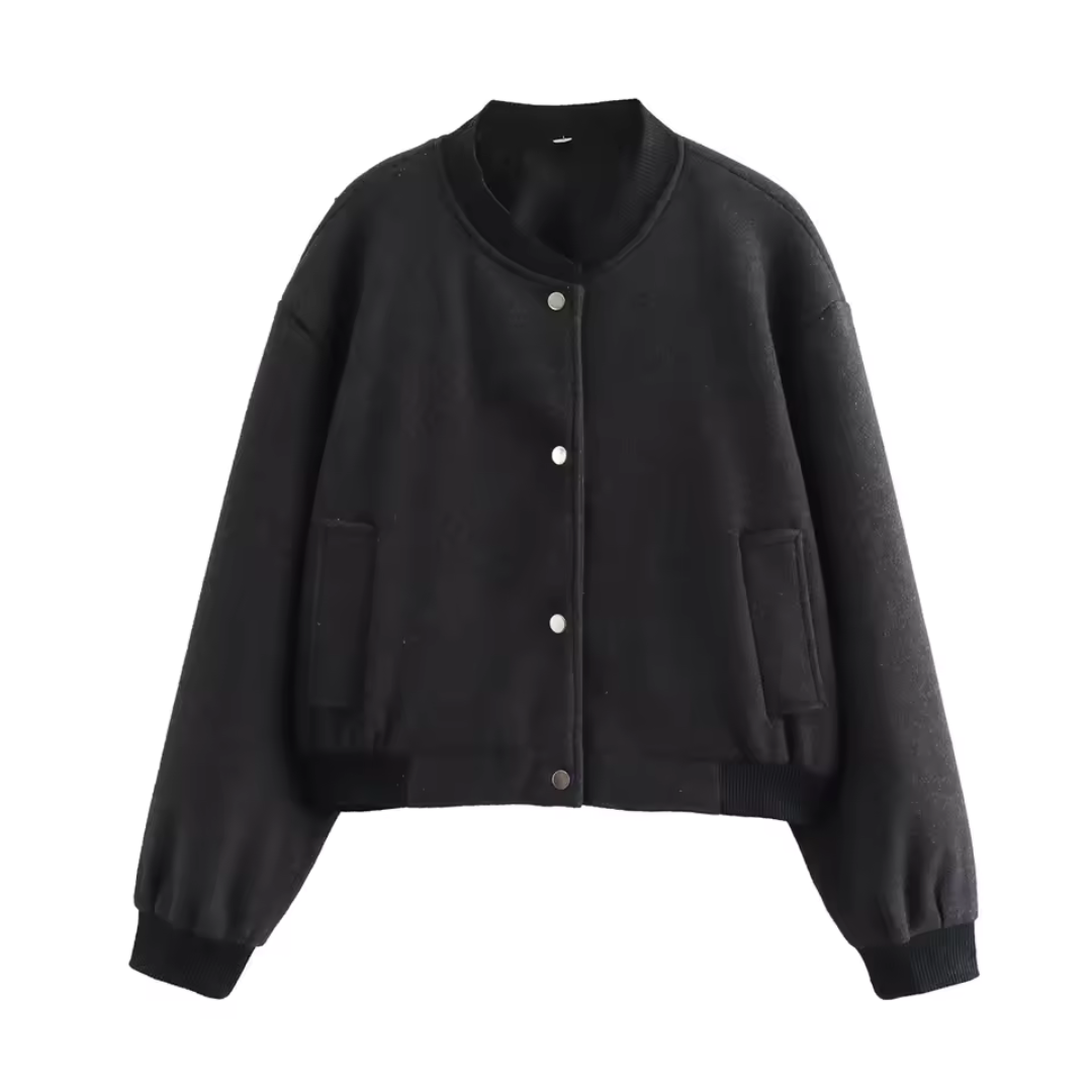 Stilvolle Damen Bomberjacke Modern