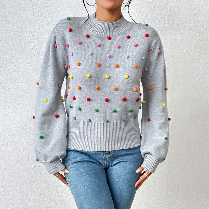 Bequemer Strickpullover Damen Oversized