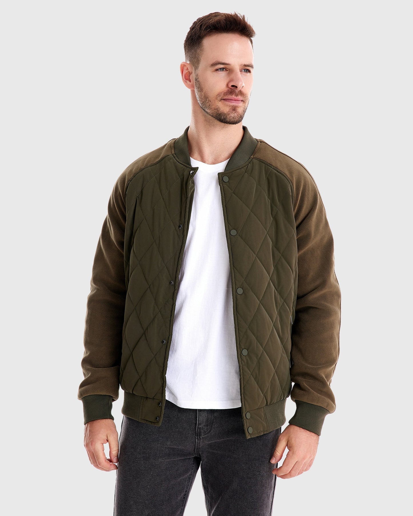 Bequemes Fleece-Jackett Sportlich
