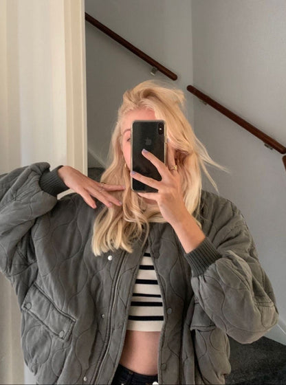 Gefütterte Winterjacke Damen - IdealeKleiden
