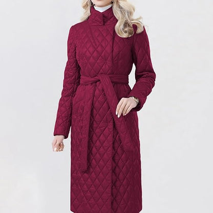 Warmes Winterkleid Damen Kapuze