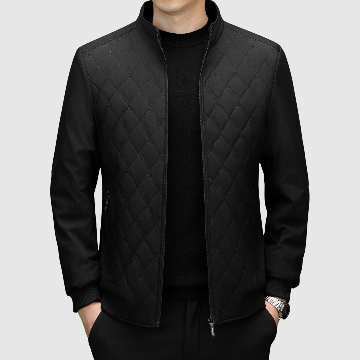 Roberto Russo Monogramm Jacke Elegantes Design