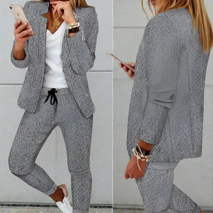 Eleganter 2-teiliger Damenanzug Business Chic - IdealeKleiden