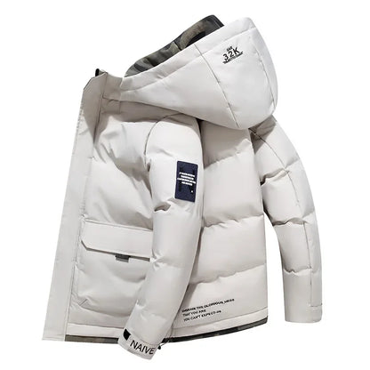 Wattierte Winterjacke mit Kapuze Damen
