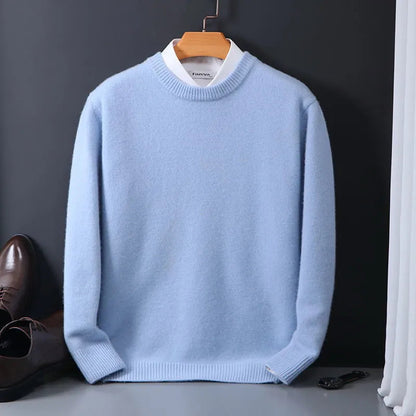 Herren Pullover Warm Bequem Langarm