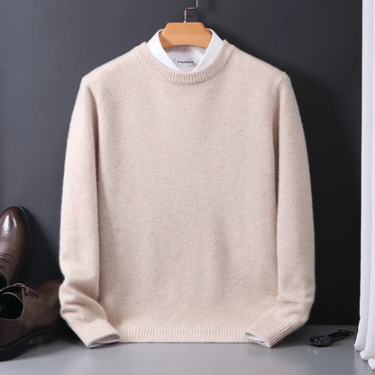 Herren Pullover Warm Bequem Langarm