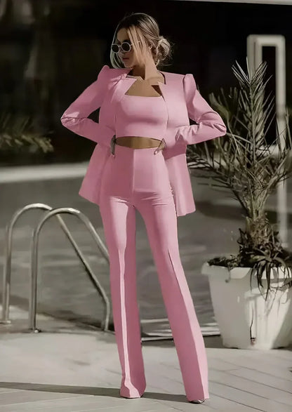 Stilvolles 3-Teiliges Outfit-Set für Damen