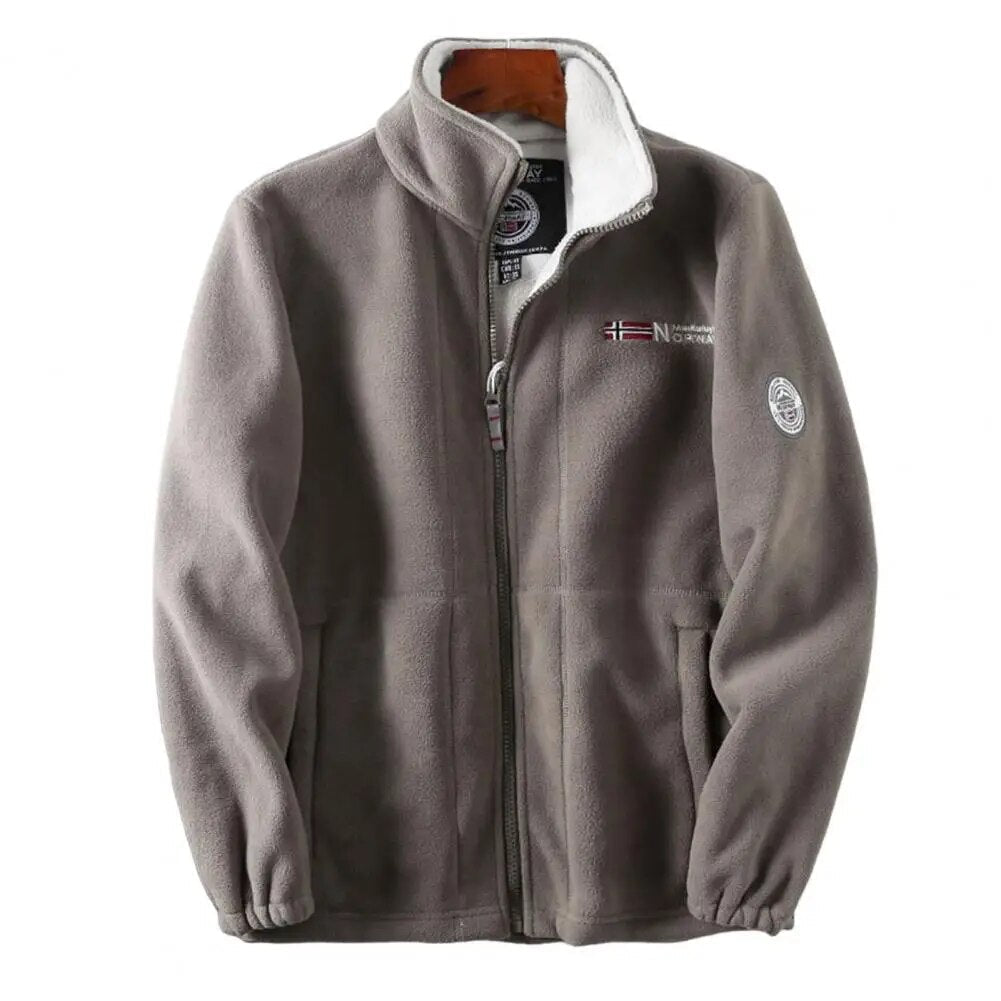 Warme Fleecejacke Winter Damonisch