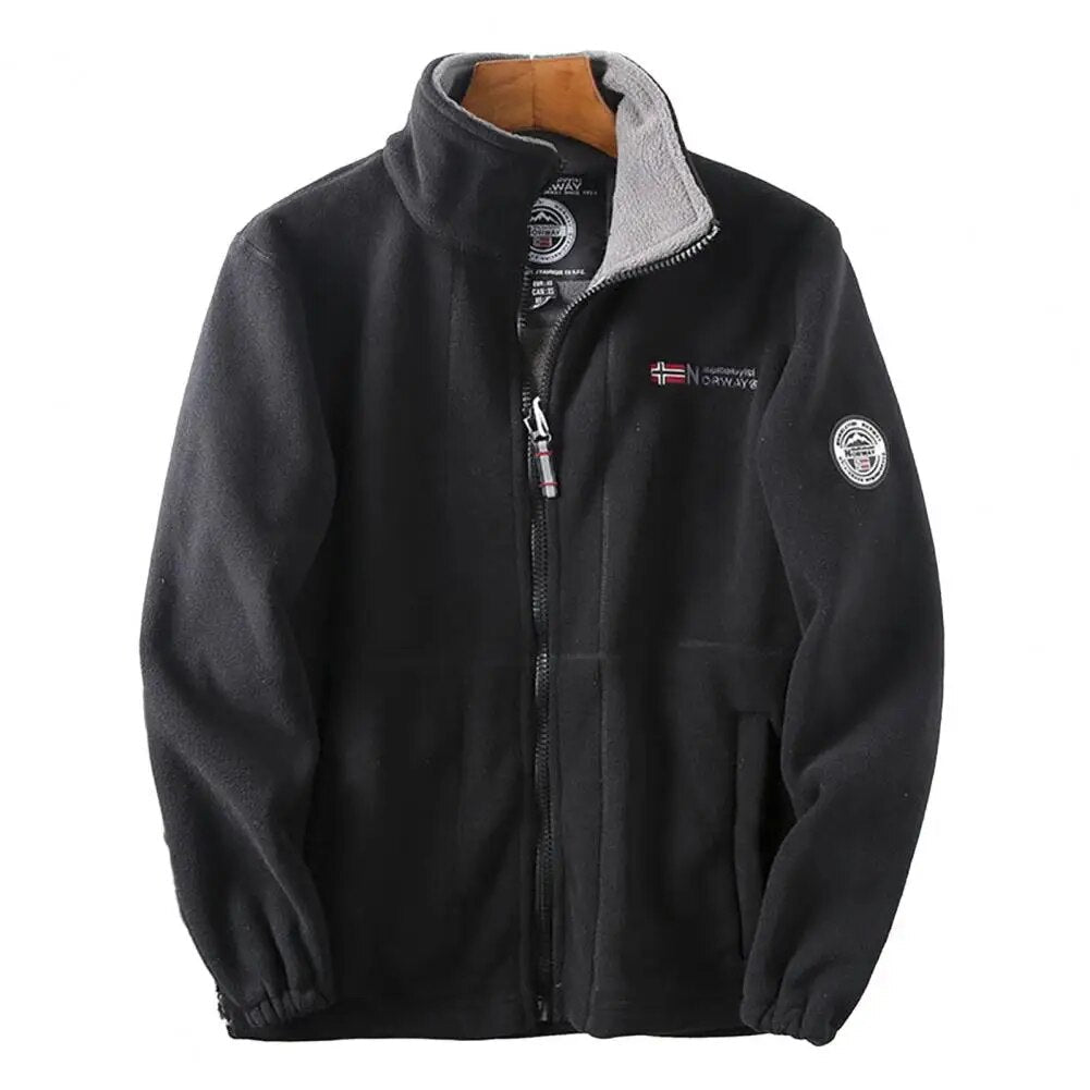 Warme Fleecejacke Winter Damonisch
