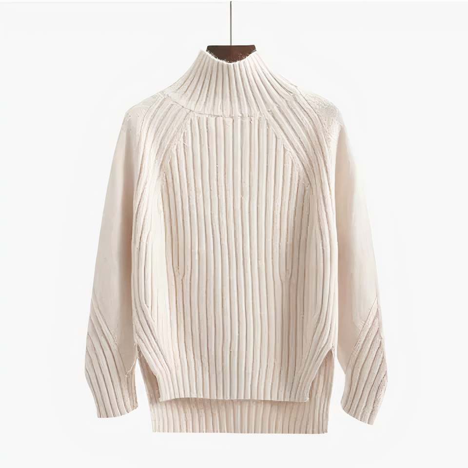 Weiche Winterpullover Damen Basis