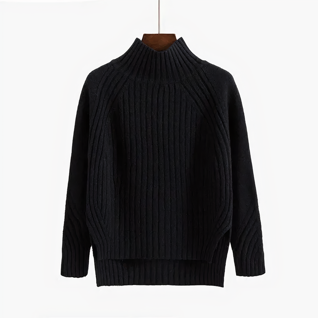 Weiche Winterpullover Damen Basis