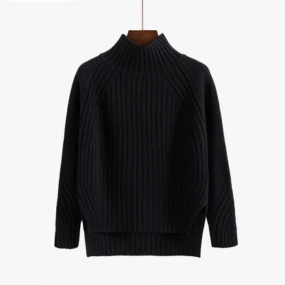 Weiche Winterpullover Damen Basis