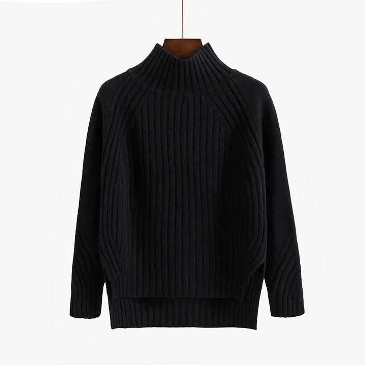 Weiche Winterpullover Damen Basis