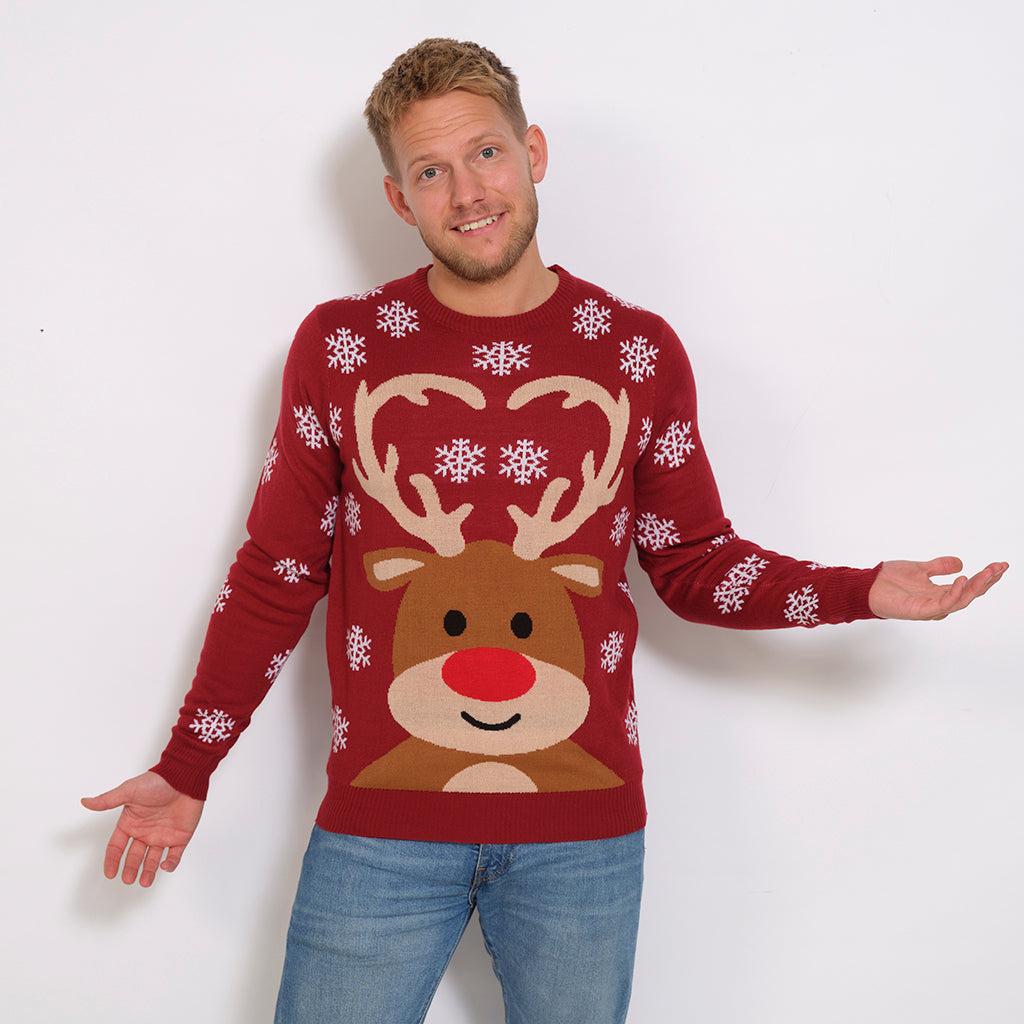 Weihnachtskleid Rentier Herren Geschenk - IdealeKleiden