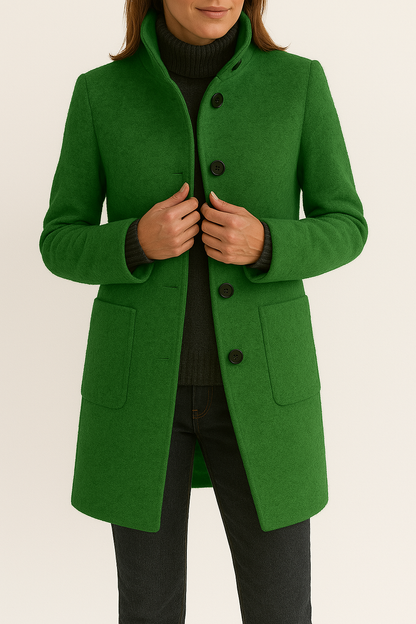 Stylischer Wollmantel Damen Isabella