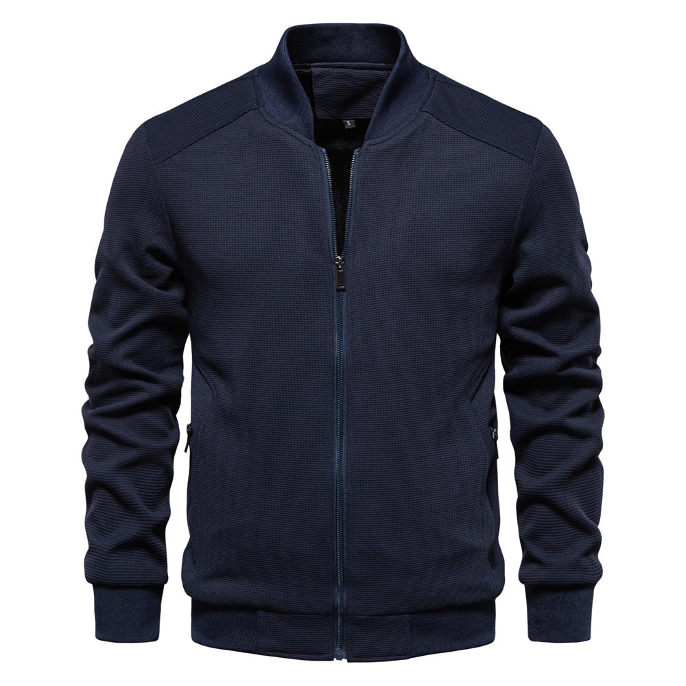 Stylische Herren Bomberjacke Zip Up