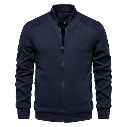 Stylische Herren Bomberjacke Zip Up
