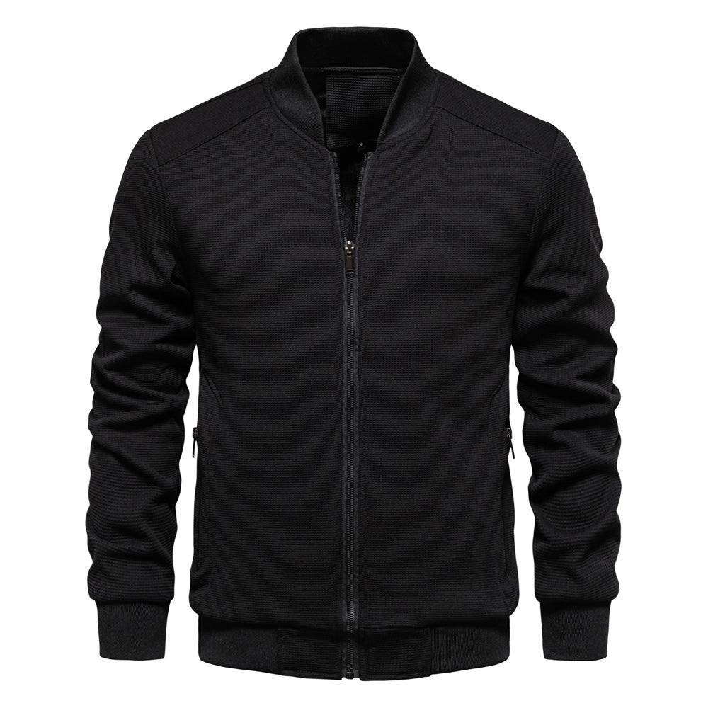 Stylische Herren Bomberjacke Zip Up