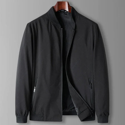 Herren Bomberjacke Reißverschluss Streetwear Style - IdealeKleiden