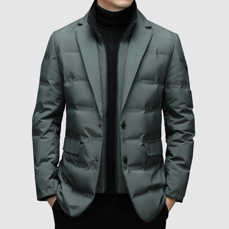 Herren Parka Warm Elegant Winterjacke