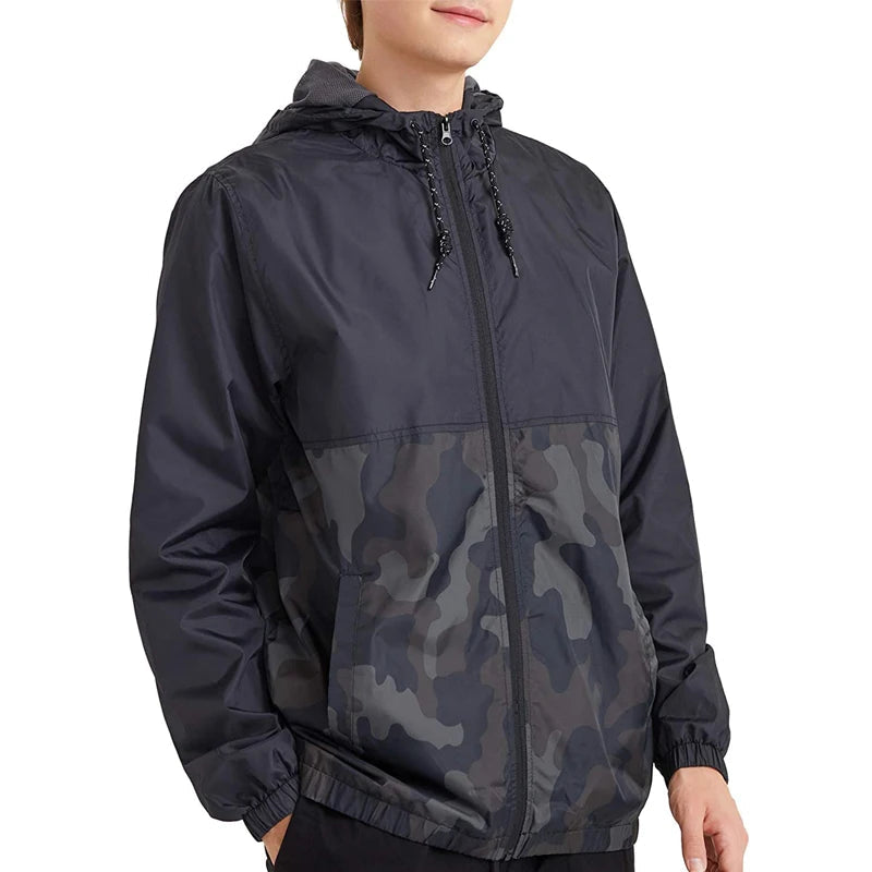 Herren Windjacke Wasserdicht Outdoor
