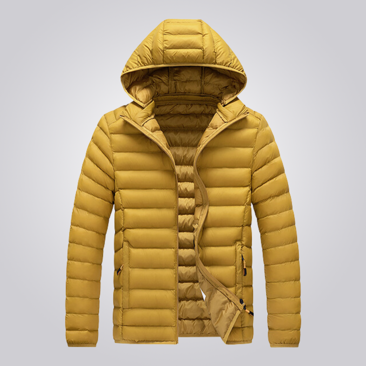 Wattierte Winterjacke Damen Kapuze Abnehmbar