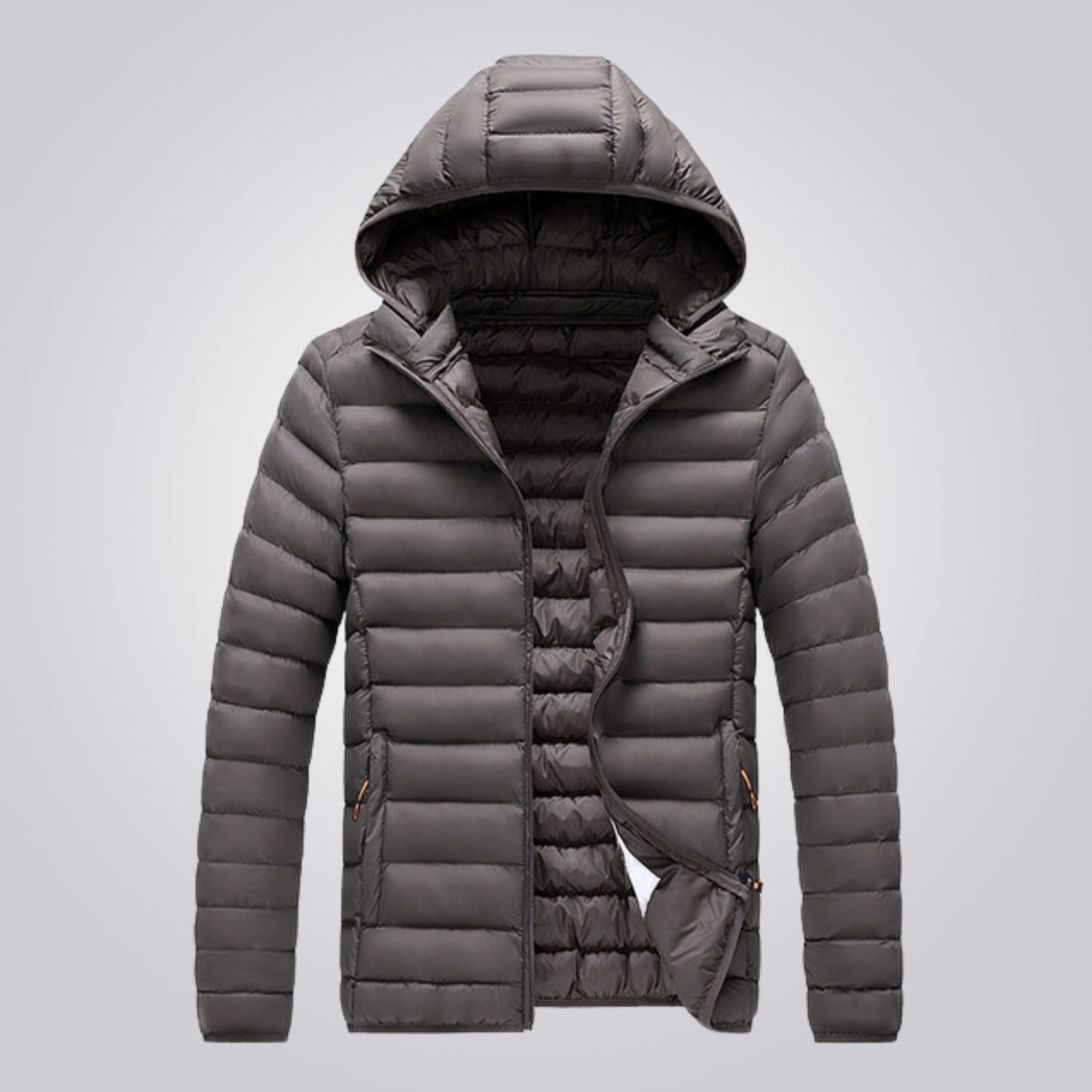 Wattierte Winterjacke Damen Kapuze Abnehmbar