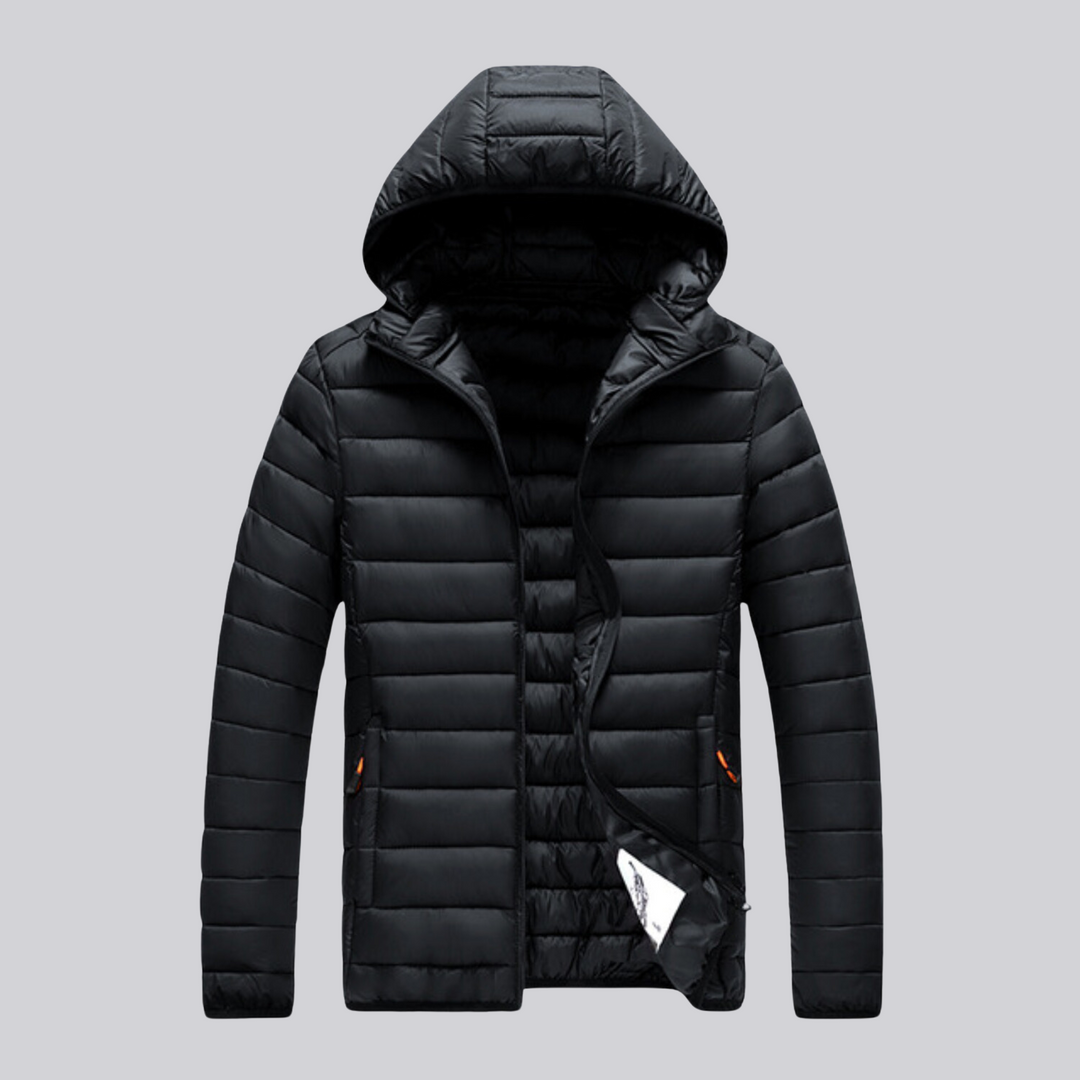 Wattierte Winterjacke Damen Kapuze Abnehmbar