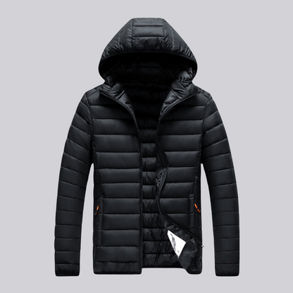 Wattierte Winterjacke Damen Kapuze Abnehmbar