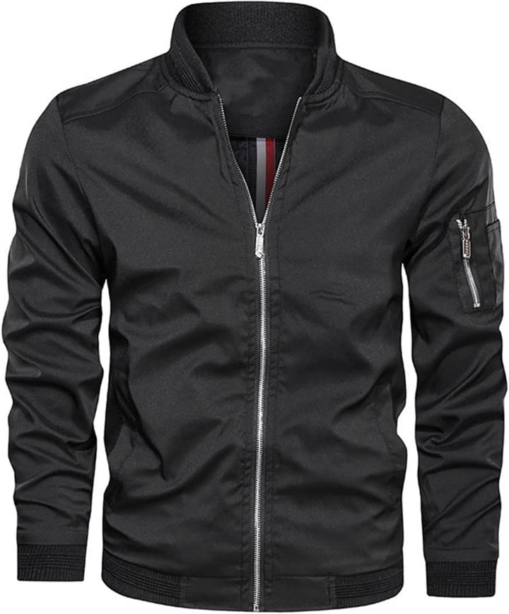 Moderne Herren Bomberjacke Slim Fit