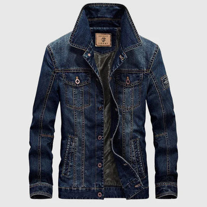 Slim Fit Herren Jeansjacke