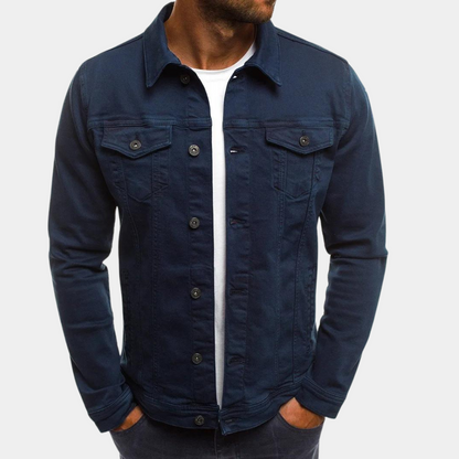 Herren Jeansjacke Sommer Trendy
