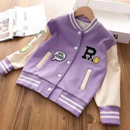 Vivian - Trendige Collegejacke Mädchen