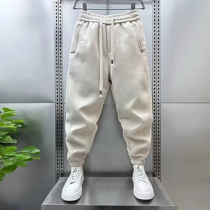 Elastische Herren-Jogger Sweatpants mit Kordelzug