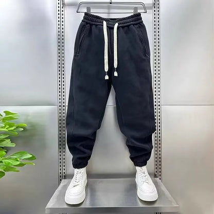 Elastische Herren-Jogger Sweatpants mit Kordelzug