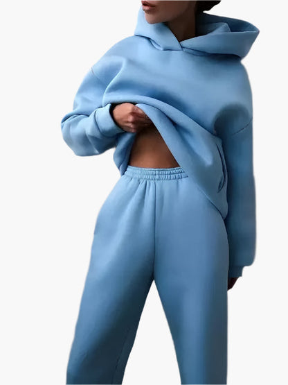 Kapuzenpullover Set Warm Bequem