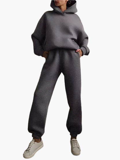Kapuzenpullover Set Warm Bequem