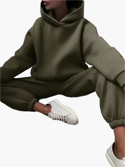 Kapuzenpullover Set Warm Bequem