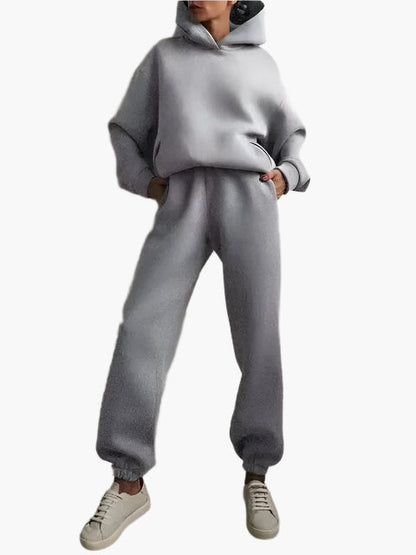 Kapuzenpullover Set Warm Bequem