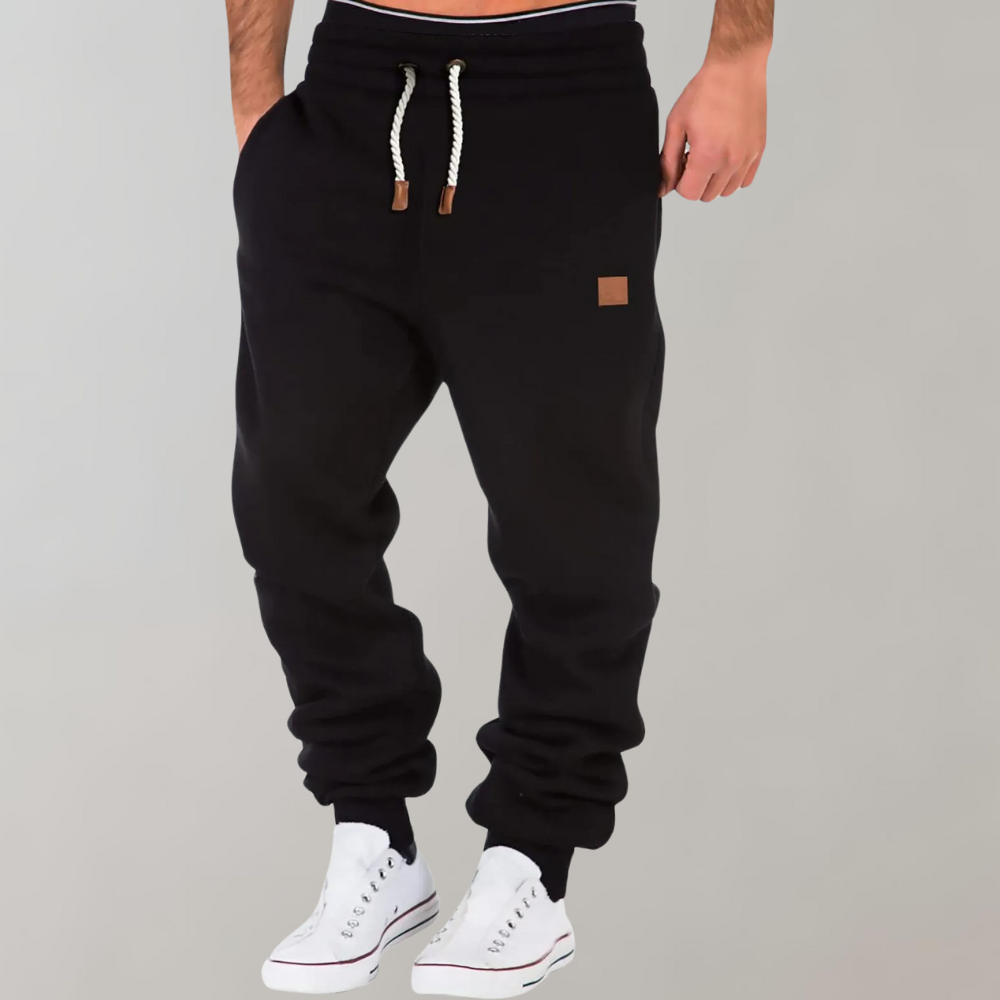 Herren Jogginghose Elastisch Komfortabel - IdealeKleiden