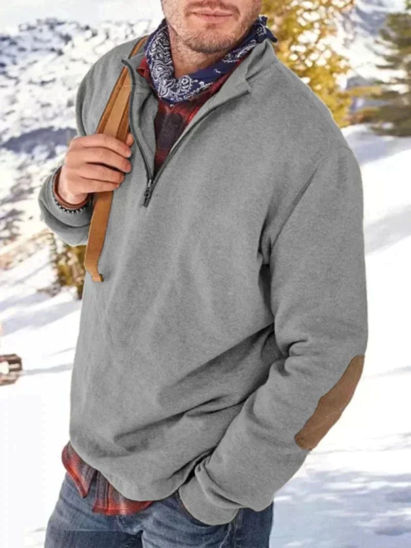 Herbst Pullover Reverskragen Damen
