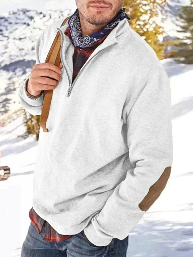 Herbst Pullover Reverskragen Damen