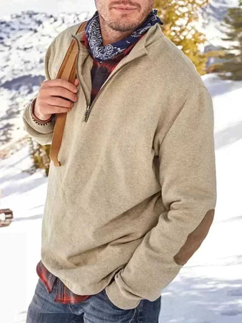Herbst Pullover Reverskragen Damen - IdealeKleiden