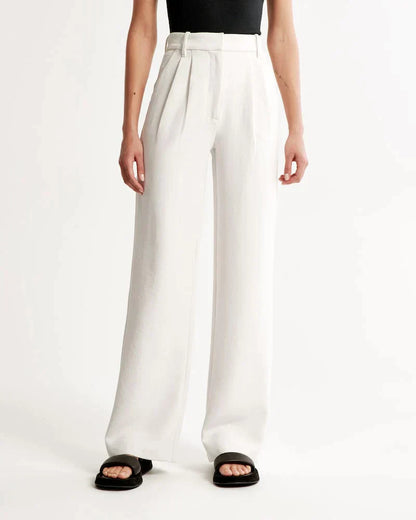Bequeme Frauenhose Weite Beinstyle